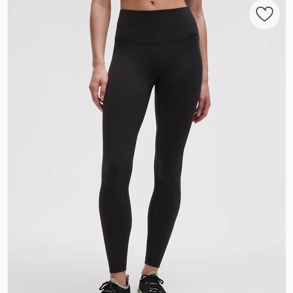 Brand new Lululemon Athletica Wunder Train Black Leggings 25” inch